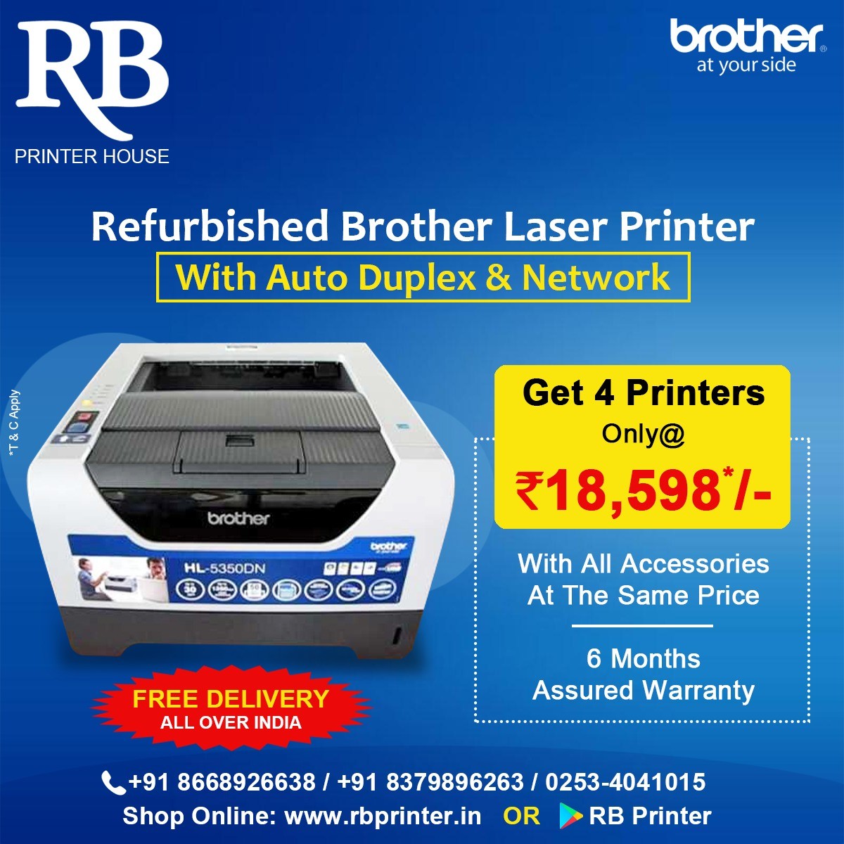 RB Printers promo